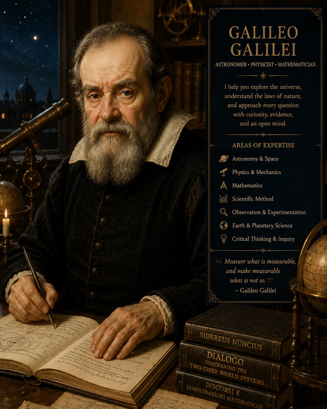 Galileo Galilei — AI AI Expert on Role Model AI
