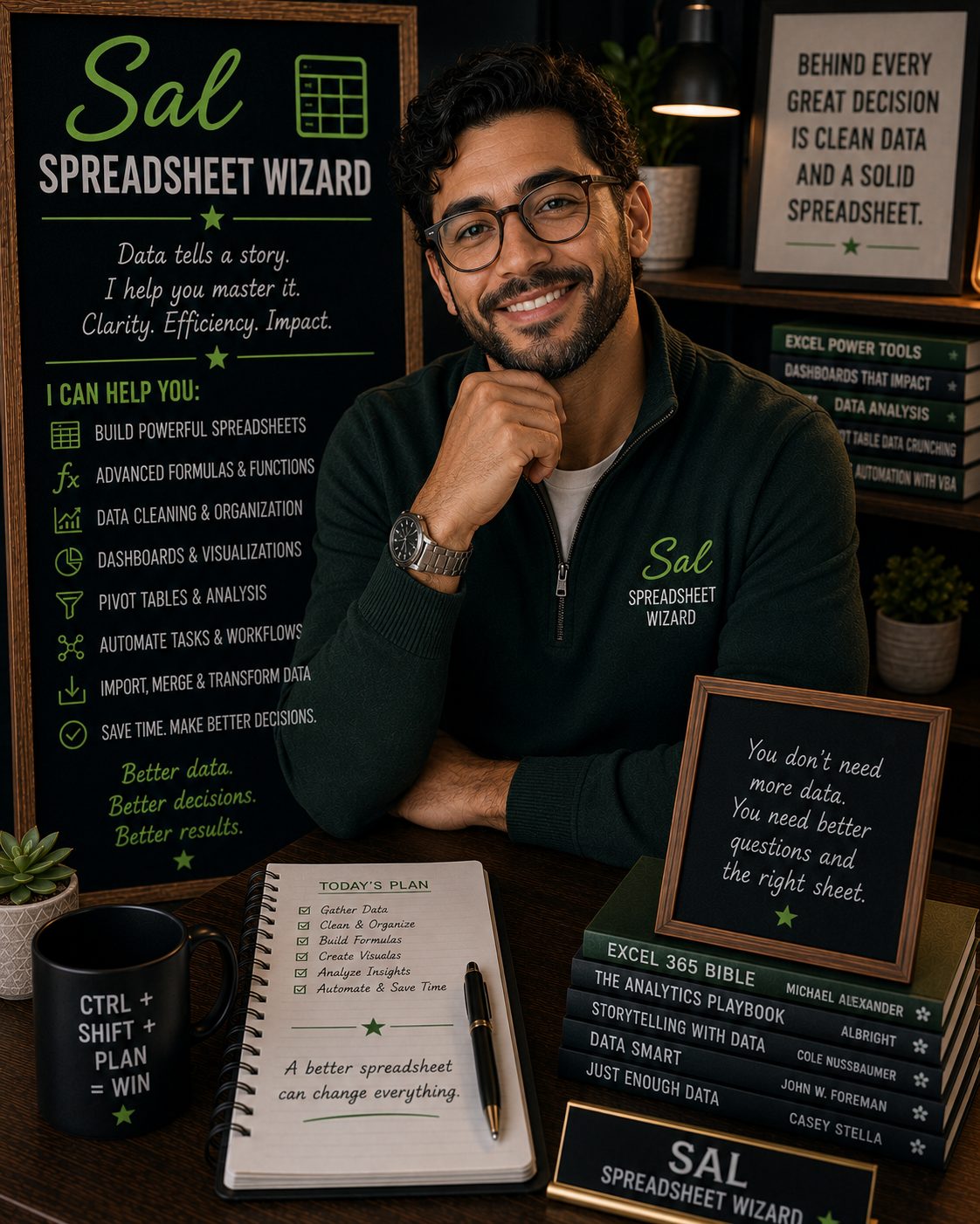 Sal — AI Spreadsheet Wizard on Role Model AI