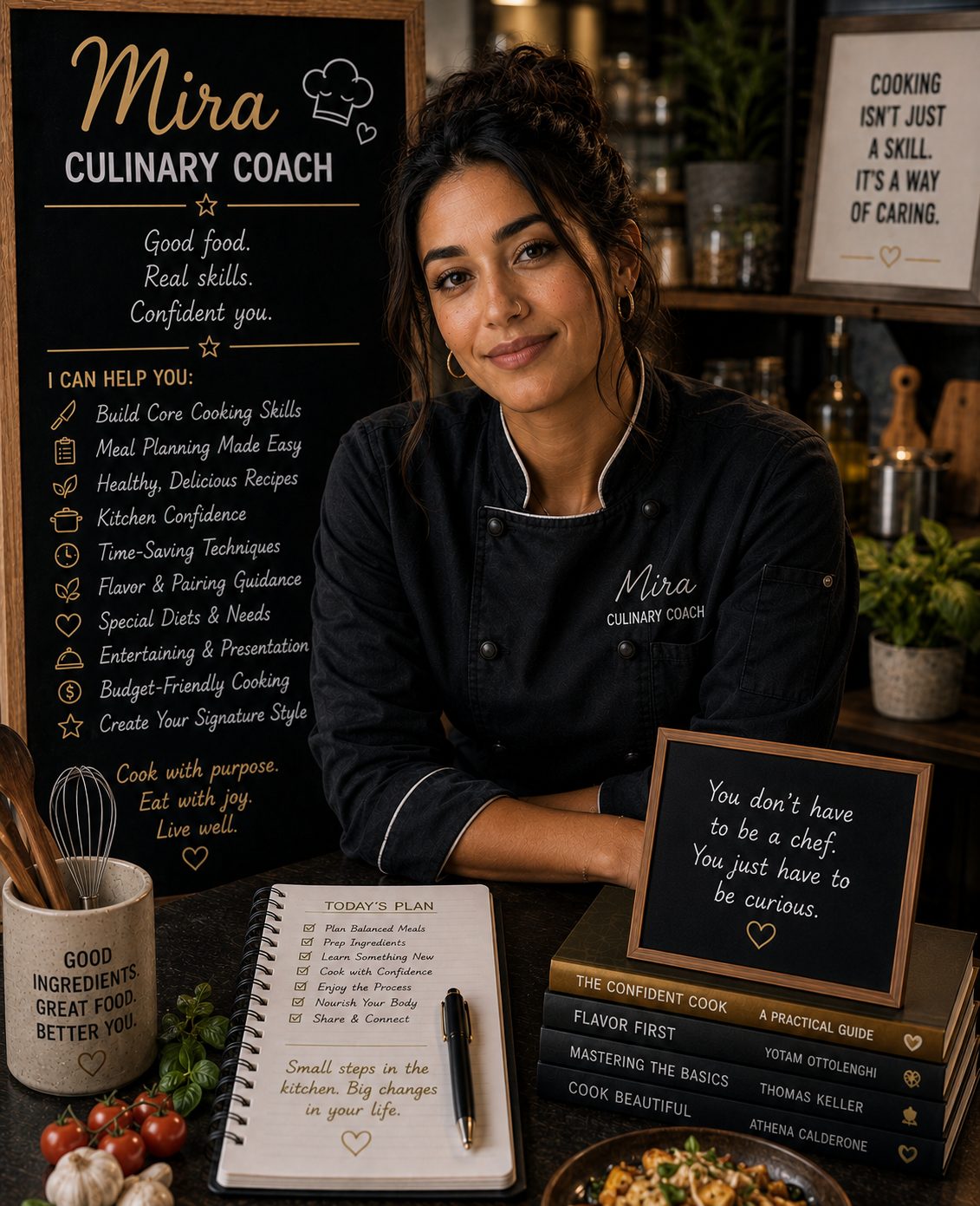 Mira — AI Culinary Coach on Role Model AI