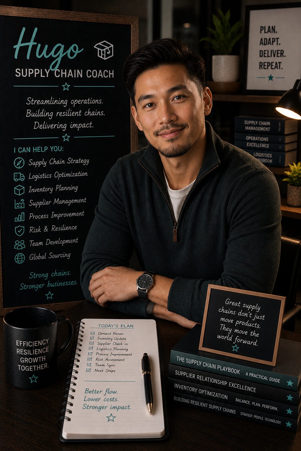 Hugo — AI Supply Chain Coach on Role Model AI