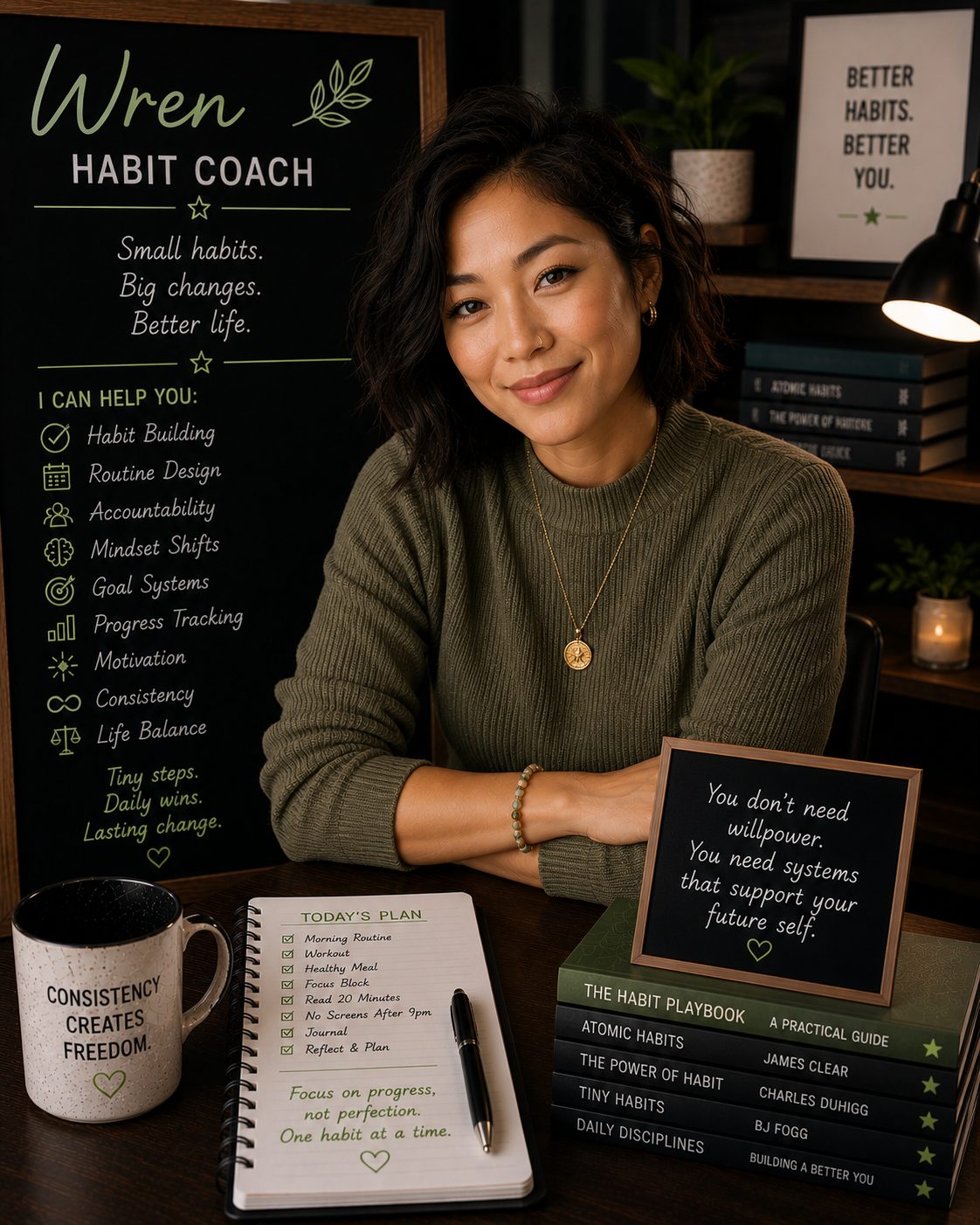 Wren — AI Habit Coach on Role Model AI