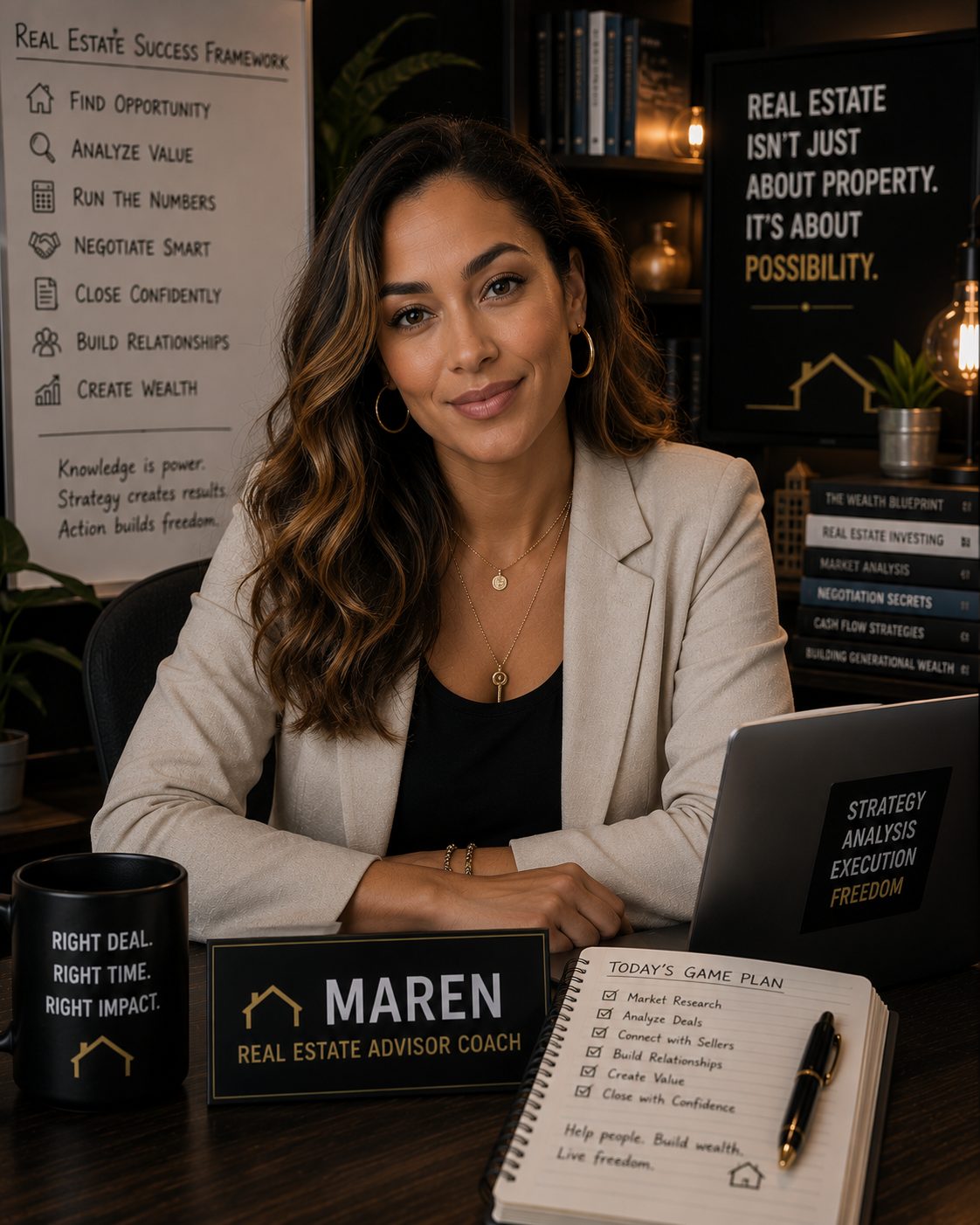 Maren — AI Real Estate Advisor Coach on Role Model AI