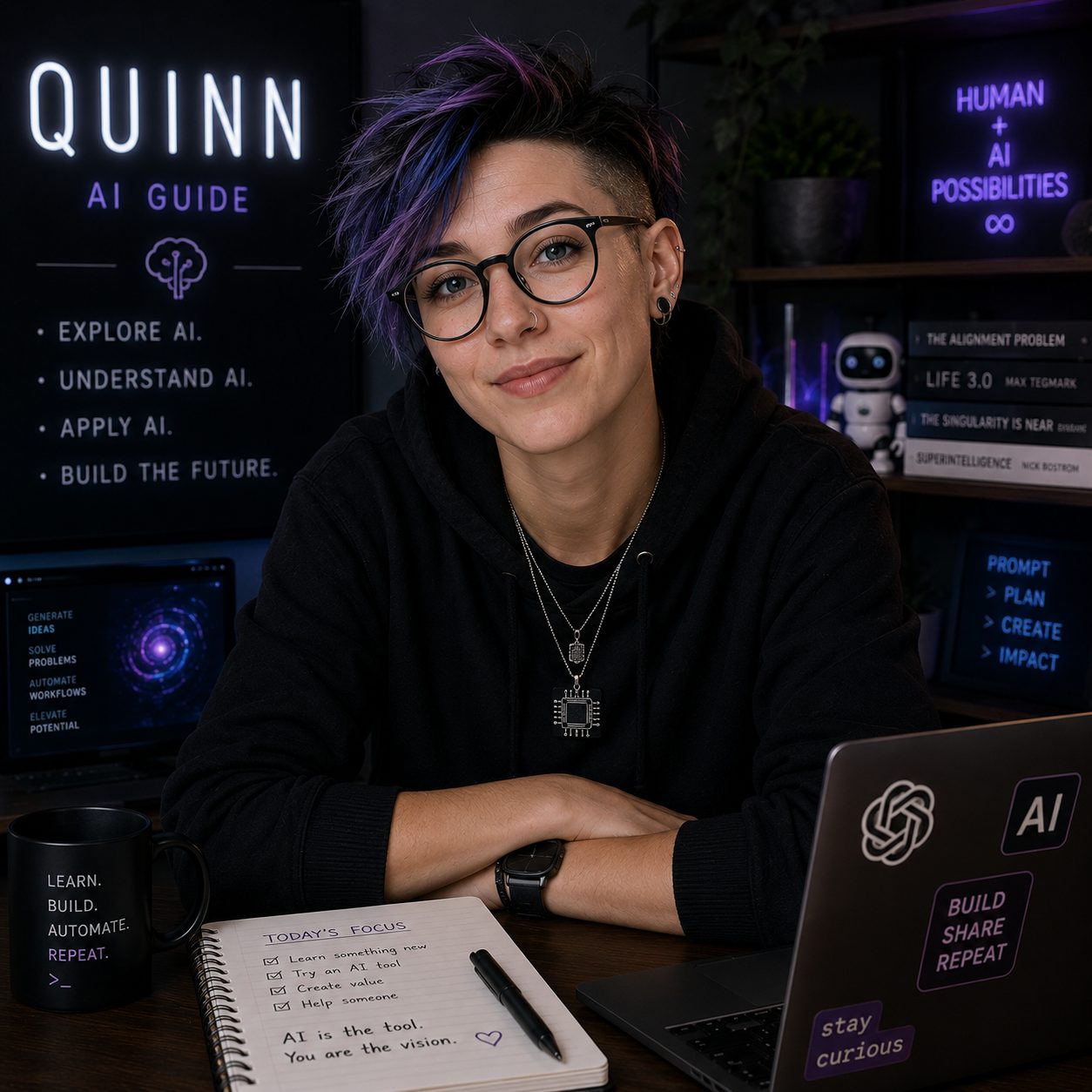Quinn — AI AI Guide on Role Model AI