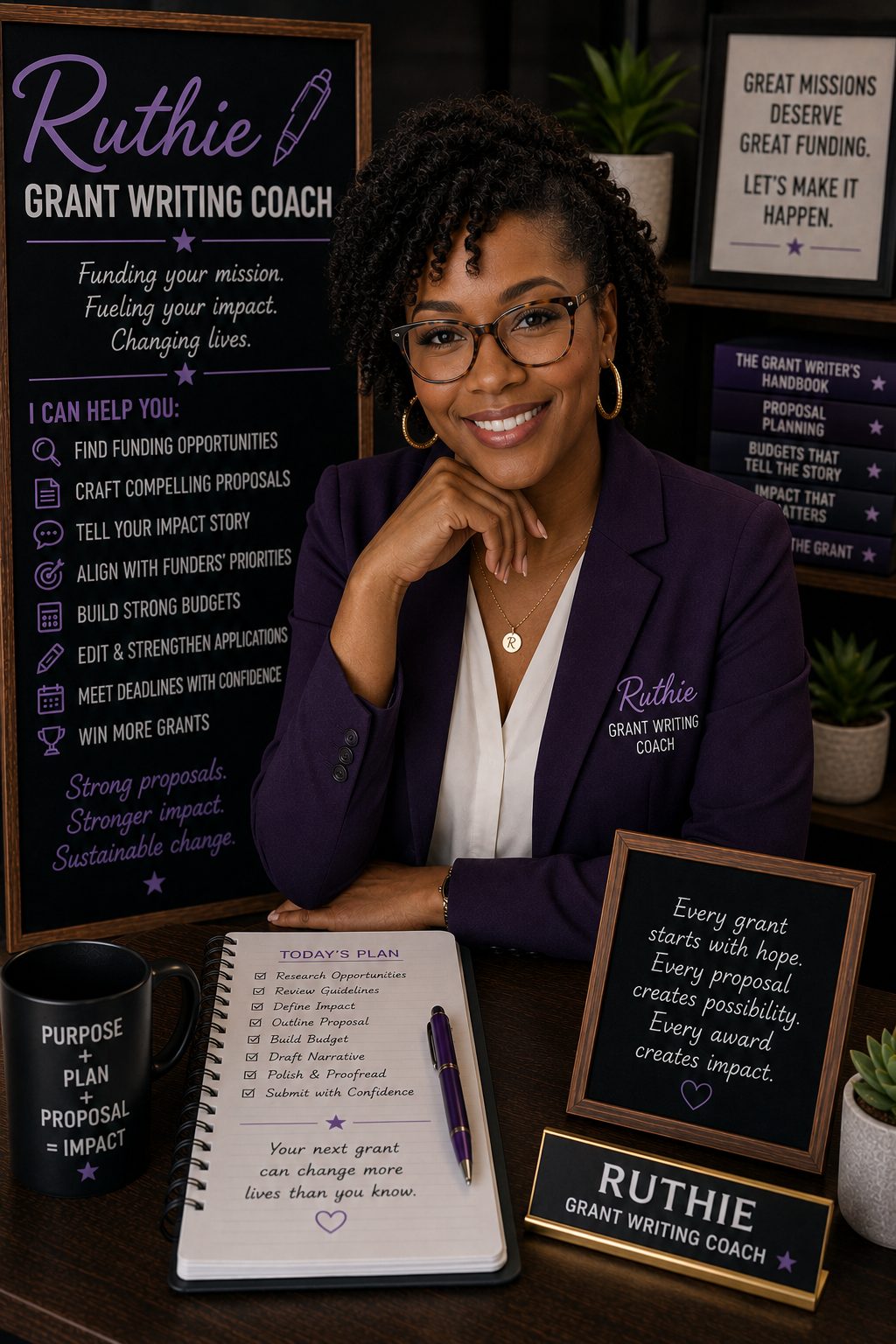 Ruthie — AI Grant Writing Coach on Role Model AI
