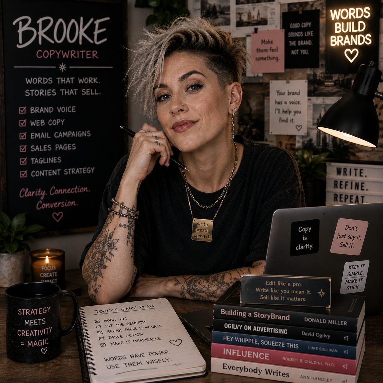 Brooke — AI Copywriter on Role Model AI