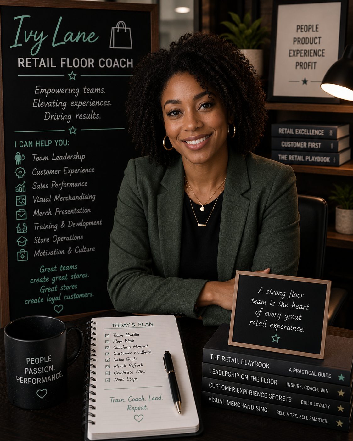 Ivy Lane — AI Retail Floor Coach on Role Model AI