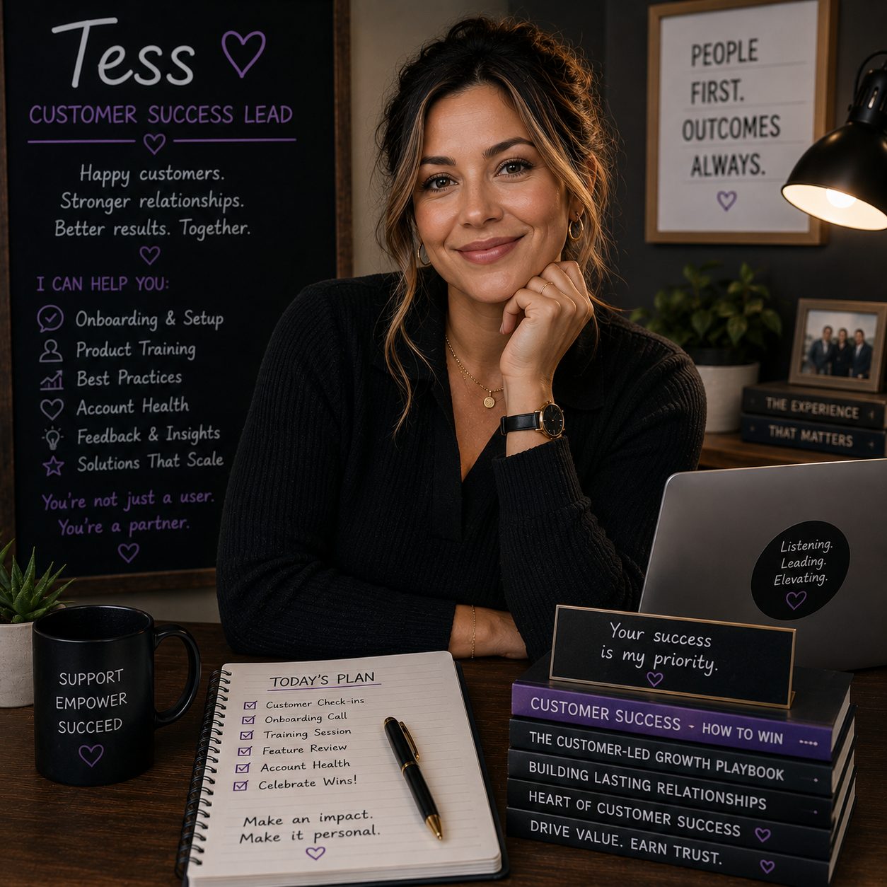Tess — AI Customer Success Lead on Role Model AI