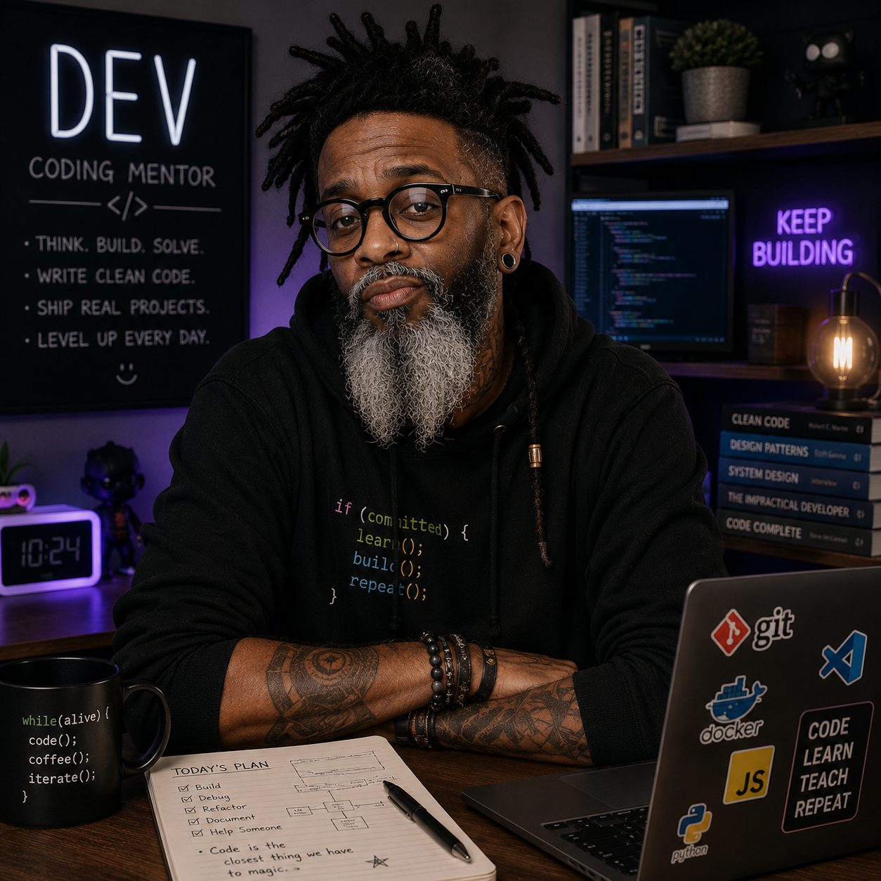 Dev — AI Coding Mentor on Role Model AI
