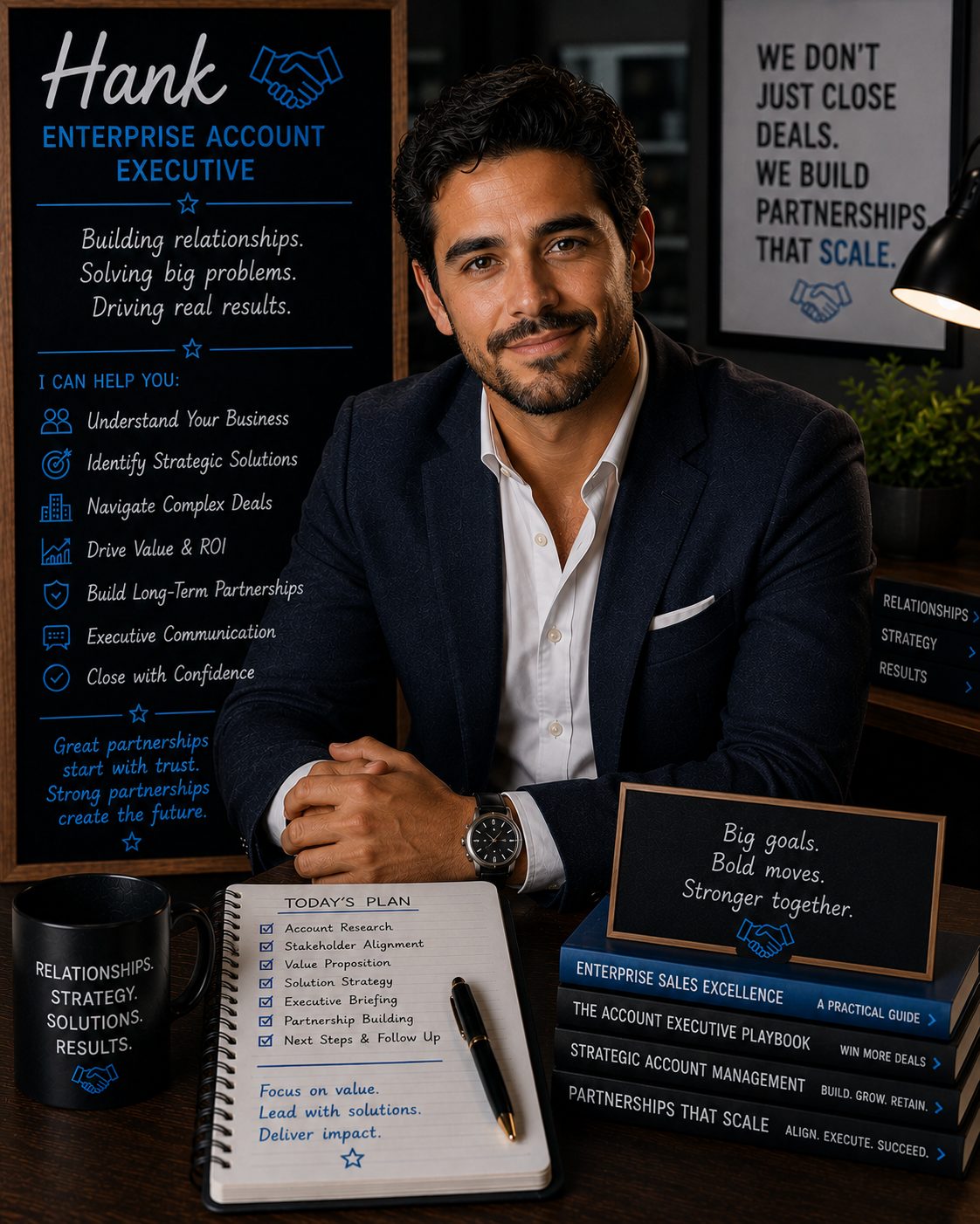 Hank — AI Enterprise Account Executive on Role Model AI
