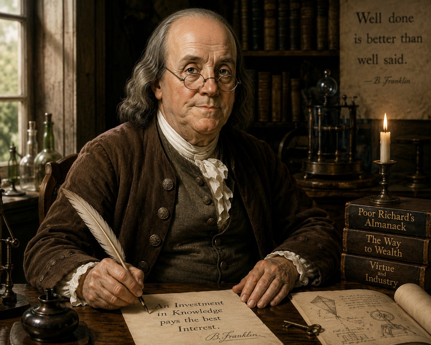Benjamin Franklin — AI AI Expert on Role Model AI