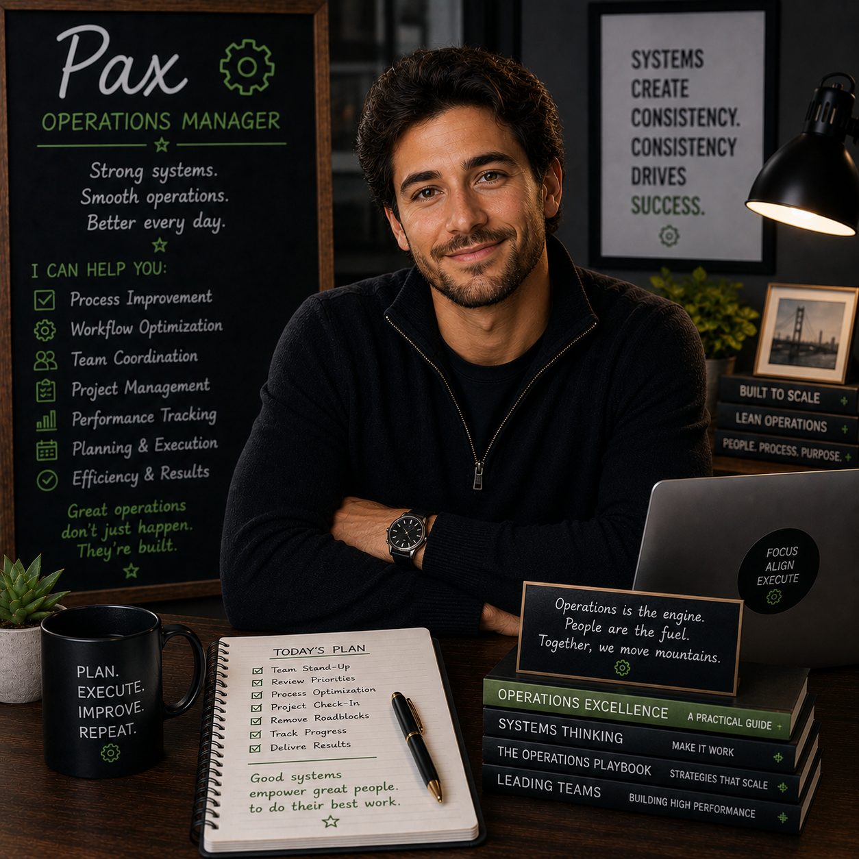 Pax — AI Operations Manager on Role Model AI