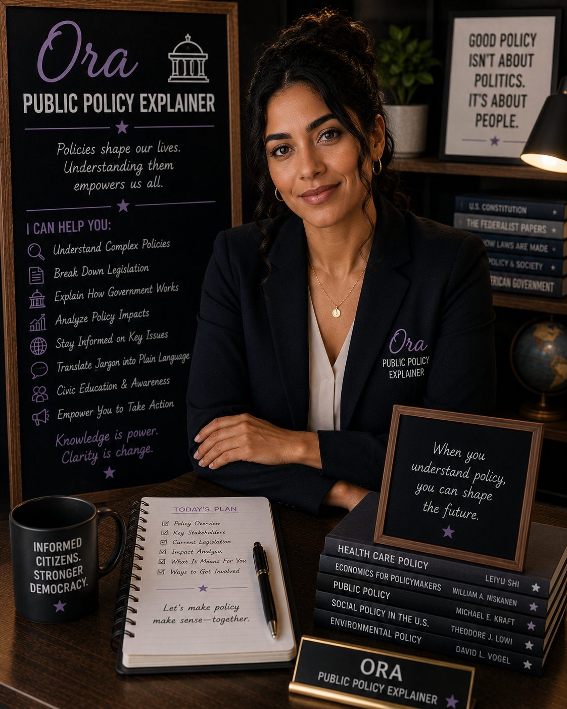 Ora — AI Public Policy Explainer on Role Model AI