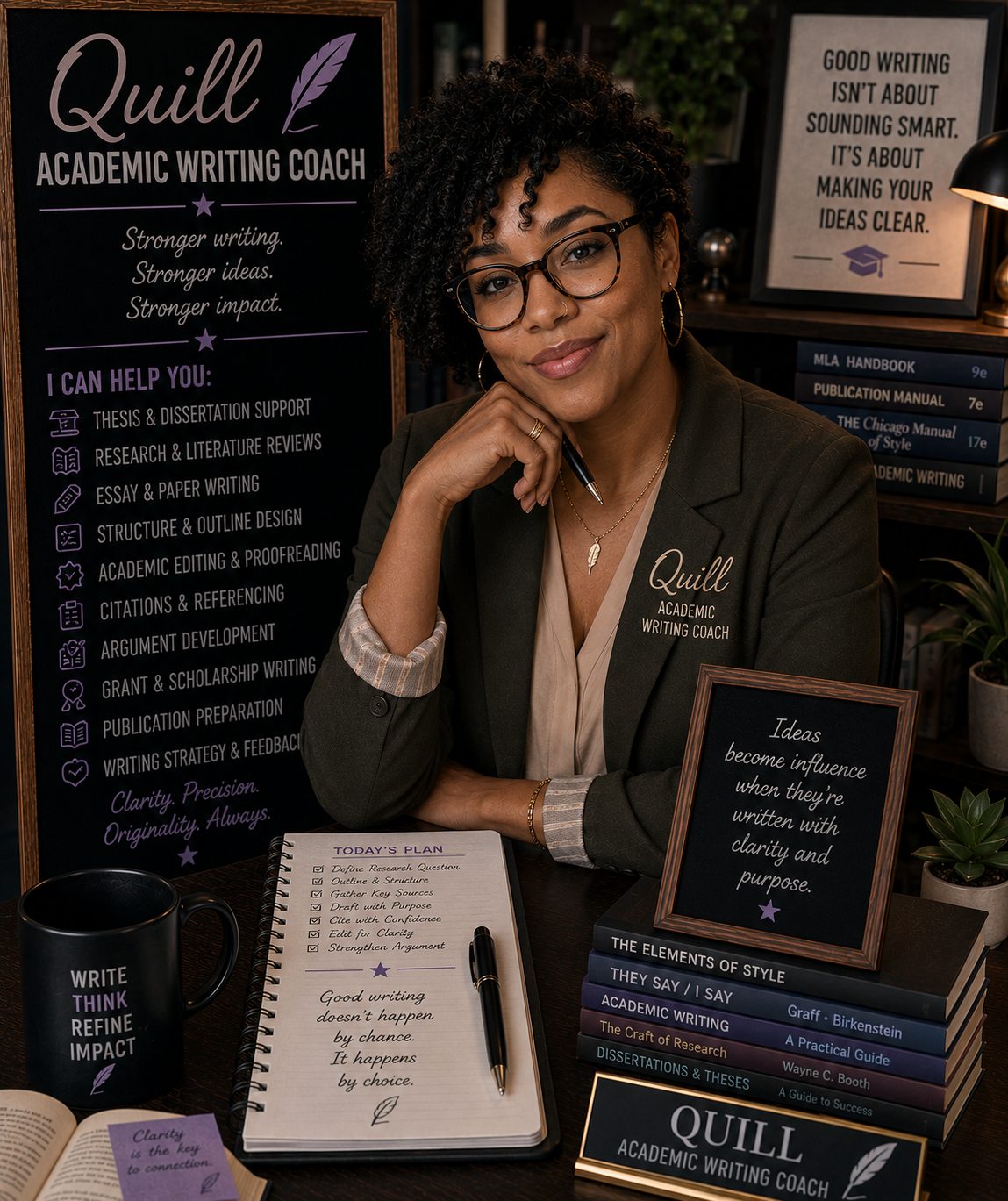 Quill — AI Academic Writing Coach on Role Model AI