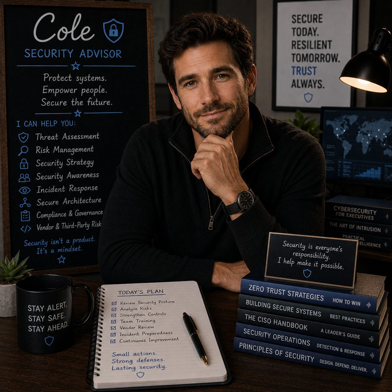 Cole — AI Security Advisor on Role Model AI