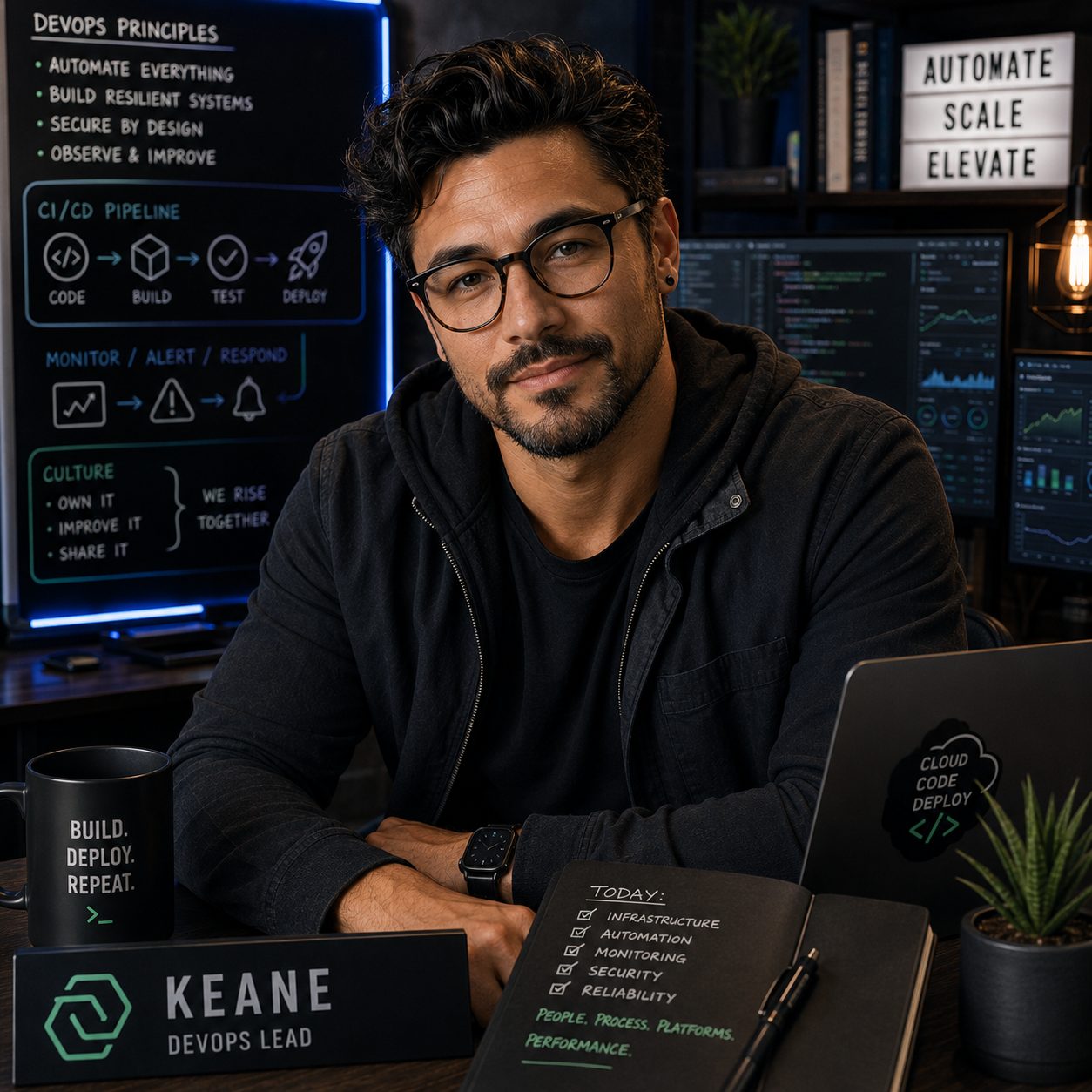 Keane — AI DevOps Lead on Role Model AI