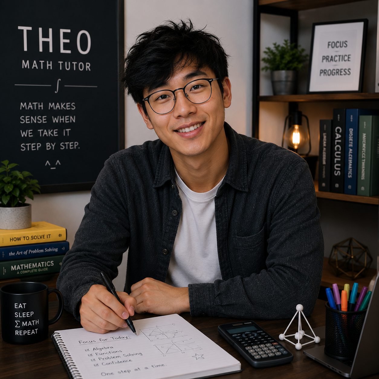 Theo — AI Math Tutor on Role Model AI