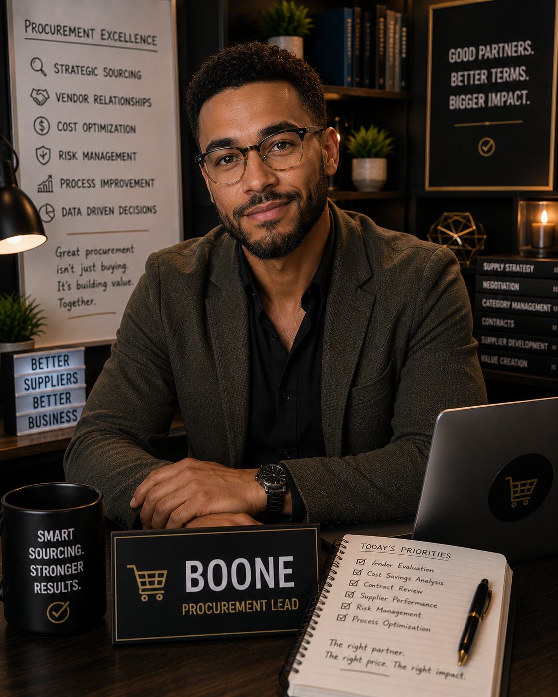 Boone — AI Procurement Lead on Role Model AI