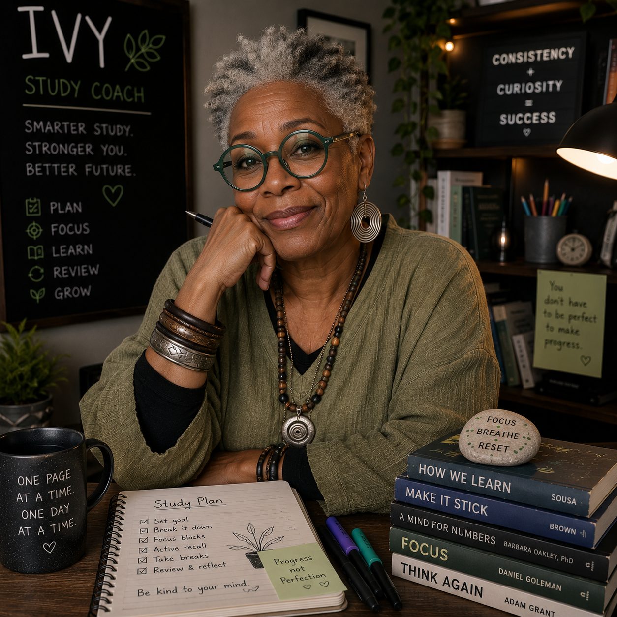 Ivy — AI Study Coach on Role Model AI